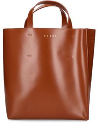 Marni - Small Museo Leather Tote Bag - Lyst