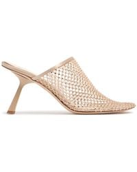 STUDIO AMELIA - Donna 80Mm Dolly Mesh Mules - Lyst