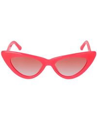 The Attico - Dora Cat-Eye Acetate Sunglasses - Lyst
