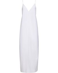 KHAITE - Tulula Silk Slip Dress - Lyst