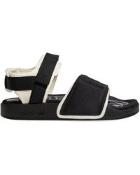 adidas Originals Leather sandals for Men | Online Sale up to 55% off | Lyst