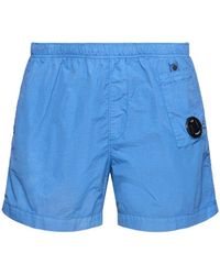 C.P. Company - Hombre Bañador Shorts Con Lente - Lyst