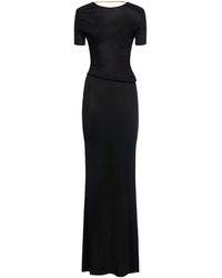 Tom Ford - Liquid Viscose Double Knit Long Dress - Lyst
