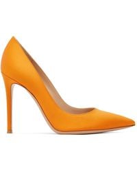 Gianvito Rossi - 105Mm Gianvito Satin High Heel Pumps - Lyst