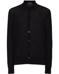 Dolce & Gabbana - コットンニットシャツ - Lyst