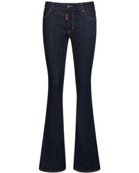 DSquared² - Denim Mid-Rise Flared Jeans - Lyst