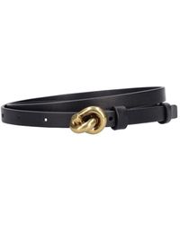 Bottega Veneta - 1.2Cm Knot Leather Belt - Lyst
