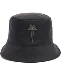Rick Owens - Logo Bucket Hat - Lyst