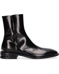 Mattia Capezzani - Abrasivato Leather Boots - Lyst