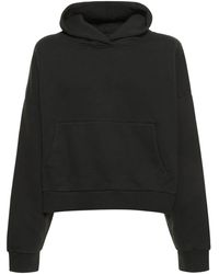 Entire studios Washed Cotton Full-zip Hoodie in Black for Men | Lyst