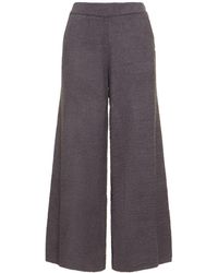 WeWoreWhat - Wide Leg Knitted Pants - Lyst