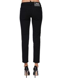 DSquared² Джинсы Jennifer Из Хлопкового Денима - Черный