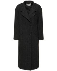 Isabel Marant - Cappotto sabine in lana - Lyst
