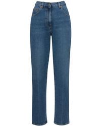 Gucci - Jeans In Denim Eco Bleached - Lyst
