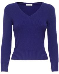 The Row - Cael Cashmere Blend Knit Sweater - Lyst