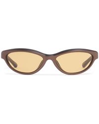 Jacquemus - Femme Lunettes De Soleil Les Lunettes Curvo Unique - Lyst