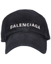 Balenciaga - Logo Cotton Cap - Lyst