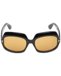 Tom Ford - Ren Round Sunglasses - Lyst