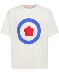 KENZO - Target オーバーサイズコットンtシャツ - Lyst