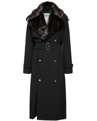 Burberry - Trenchcoat Aus Gabardine - Lyst