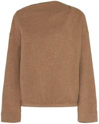 Max Mara - Oxa カシミア&ウールスウェットシャツ - Lyst