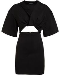 Jacquemus - La Robe T Shirt Bahia Mini Kleid - Lyst