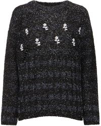 Cormio - Antonio Embroidered Wool Blend Sweater - Lyst