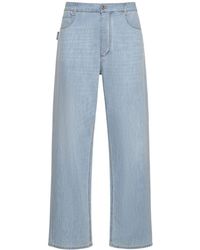Bottega Veneta - Ed Wide Denim Jeans - Lyst