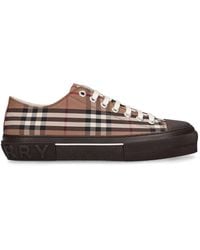 Burberry - Vintage Check Canvas Sneaker - Lyst