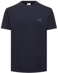 Sundek - T-shirt Aus Baumwolljersey Mit Logodruck - Lyst