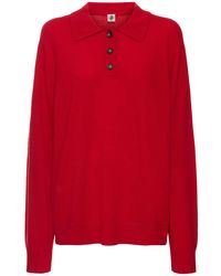 THE GARMENT - Como Wool Blend Knit Polo Sweater - Lyst