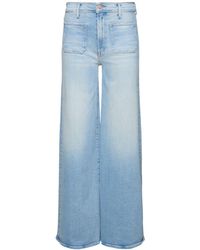 Mother - Jeans con bolsillos de parche - Lyst
