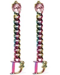 DSquared² - D2 Statet Drop Earrings - Lyst