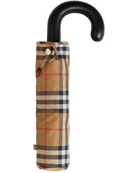 Burberry Schirm Mit Vintage-karomuster - Mehrfarbig