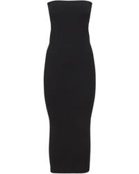 Wolford - Aurora Strapless Tube Midi Dress - Lyst
