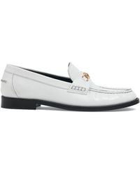 Versace - 20Mm Leather Loafers - Lyst