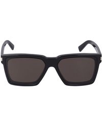 Saint Laurent - Sl 610 Recycled Acetate Sunglasses - Lyst