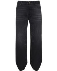 DARKPARK - Jeans larghi vita bassa liz in denim di cotone - Lyst