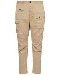 DSquared² - Sexy Stretch Cotton Cargo Pants - Lyst