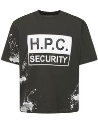 Heron Preston - H.P.C. Print Cotton Jersey T-Shirt - Lyst