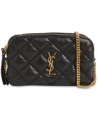 Saint Laurent Schultertasche "becky" - Schwarz