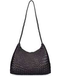 Dragon Diffusion - Santa Rosa Handwoven Tapered Leather Bag - Lyst