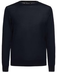 Zegna - High Performance Crewneck Sweater - Lyst