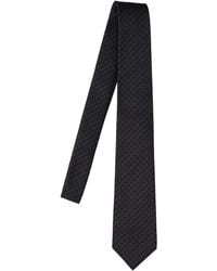 Gucci - 7cm Breite Krawatte Aus Wolle Und Seide "ginny" - Lyst