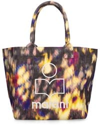 Isabel Marant - Small Yenky Cotton Tote Bag - Lyst