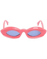 Marni - Gafas de sol de acetato rosa - Lyst