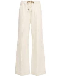 3 MONCLER GRENOBLE - Pantalones de algodón con logo - Lyst