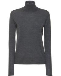 Aspesi - Fine Knit Wool Turtleneck Sweater - Lyst