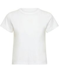Alexander Wang - T-shirt in jersey di cotone - Lyst