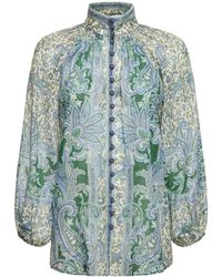 Zimmermann - Paisley Print Blouse - Lyst